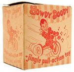“HOWDY DOODY JINGLE PULL-ACTION TOY” WITH BOX.
