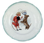 "BUSTER BROWN" AND TIGE BEAUTIFUL CHINA PLATE.