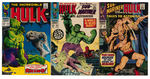 "THE INCREDIBLE HULK" AND "SUB-MARINER" SILVER AGE LOT OF SEVEN.