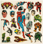 MARVELMANIA MEMBERSHIP KIT DECAL SHEET.