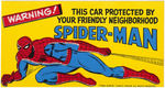 MARVEL COMICS "MARVELMANIA" SUPERHERO BUMPER STICKER SET.