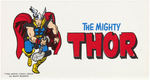 MARVEL COMICS "MARVELMANIA" SUPERHERO BUMPER STICKER SET.