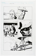 "THE WALKING DEAD" #30 COMIC BOOK PAGE ORIGINAL ART.