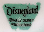 "DISNEYLAND" FIGURAL TINKERBELL CERAMIC HAND BELL.