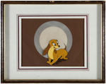 PLUTO "IN DUTCH" FRAMED ANIMATION CEL DISPLAY.