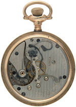 "DAN PATCH STOP WATCH" WITH HIS ENGRAVED PORTRAIT, NAME AND TIME ON CASE BACK.