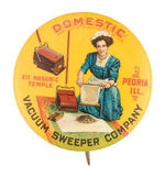 SUPERB COLOR "DOMESTIC VACUUM SWEEPER" FROM W&H 1900-1901.