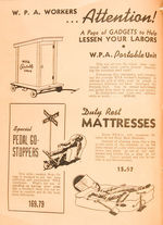 DEPRESSION ERA "REARS AND ROBUST" SATIRICAL MAIL ORDER CATALOGUE.