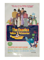 "THE BEATLES - YELLOW SUBMARINE" ONE-SHEET POSTER.