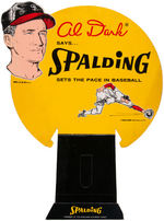 AL DARK SPALDING BASEBALL MITT & SIGN.