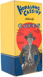 "HOPALONG CASSIDY AUTHENTIC CUFFS" BOXED.