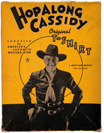 "HOPALONG CASSIDY ORIGINAL T-SHIRT" BOXED.