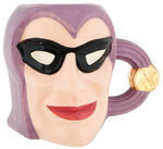 "PHANTOM" FIGURAL MUG.