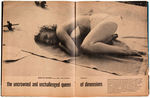 3-D PIN-UP MAGAZINE PAIR FEATURING MARILYN MONROE.