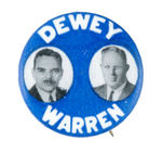 "DEWEY-WARREN" 1948 JUGATE.