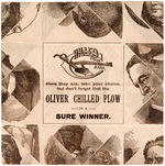 "OLIVER CHILLED PLOW” GIVE-AWAY “1888 CAMPAIGN PUZZLE” THAT INCLUDES BELVA LOCKWOOD."