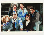 "TAXI" CAST-SIGNED PHOTO.