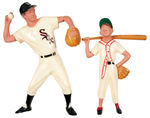 NELLIE FOX AND LITTLE LEAGUER HARTLAND FIGURE PAIR.