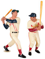 TED WILLIAMS/STAN MUSIAL HARTLAND FIGURE PAIR.