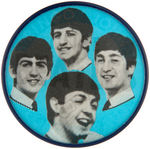 "THE BEATLES" FLICKER BUTTON LOT.