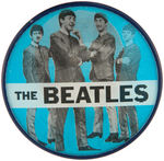 "THE BEATLES" FLICKER BUTTON LOT.