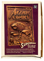 “ACTION COMICS NO. 1 - SUPERMAN WALL-RELIEF SCULPTURE.”