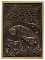 “ACTION COMICS NO. 1 - SUPERMAN WALL-RELIEF SCULPTURE.”