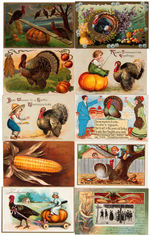 THANKSGIVING POSTCARD LOT.