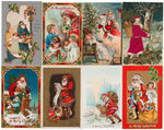 CHRISTMAS - SANTA CLAUS POSTCARD LOT.