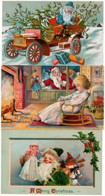 CHRISTMAS - SANTA CLAUS POSTCARD LOT.