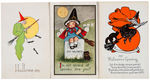 HALLOWEEN - WITCHES POSTCARD LOT.