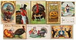 THANKSGIVING POSTCARD LOT.