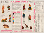 TARZAN PREMIUM PLASTER STATUES PAPER LOT.