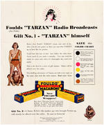 TARZAN PREMIUM PLASTER STATUES PAPER LOT.