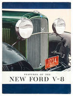 "FORD" BROCHURE/FOLDER LOT PLUS POSTCARD.