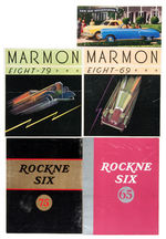 "OAKLAND/ROCKNE/MARMON/CADILLAC/La SALLE/STUDEBAKER" CATALOG/FOLDER LOT.