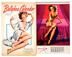 1952 BALLYHOO GIL ELVGREN PIN-UP CALENDAR.