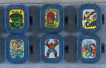 MARVEL SUPERHEROES FLICKER RING SET.