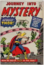 "GOLDEN RECORD MARVEL AGE COMIC SPECTACULARS - JOURNEY INTO MYSTERY" THOR COMIC BOOK & RECORD SET.