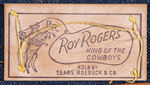 “ROY ROGERS DENIM JEANS” WITH DIE-CUT HOLSTER TAG.