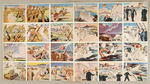 "UNCLE SAM" GUM CARDS UNCUT PAPER SHEET.