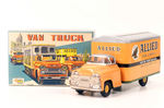 "ALLIED VAN LINES" BOXED FRICTION TRUCK.