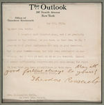 ROOSEVELT 1911 LETTER TO SOCIAL WELFARE ADVOCATE MRS. BALLINGTON BOOTH EX-SCANLON COLLECTION.