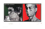 “THE ROLLING STONES” PLATE SIGNED LITHOGRAPH TRIO.