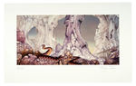 YES “RELAYER” ROGER DEAN HAND SIGNED LITHOGRAPH.