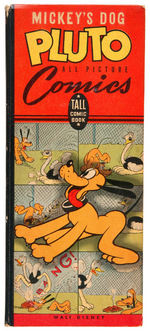 "MICKEY'S DOG PLUTO ALL PICTURE COMICS - TALL COMIC BOOK" WHITMAN FILE COPY.