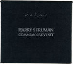 TRUMAN 1970s COMMEMORATIVES IN STERLING PLUS ONE OUNCE INGOT.