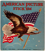 “AMERICAN PICTURE STICK “EM” BOXED BOOK SET.