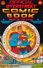 "THE OVERSTREET COMIC BOOK PRICE GUIDE" LIMITED EDITION SIGNED LEATHER BOUND HARDCOVER LOT.