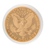 1984-P "OLYMPIC" GOLD COMMEMORATIVE COIN PROOF $10.